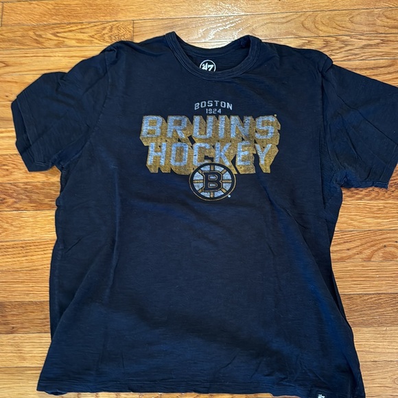 Boston Bruins Men’s XL 47 Brands Retro style T-Shirt - Picture 2 of 4